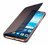 Huawei Mate 10 Pro Orijinal Uyku Modlu Kahverengi Kapakl Klf - Resim: 1