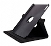 Huawei MatePad 11 2023 360 Derece Dner Standl Siyah Deri Klf - Resim: 1
