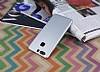 Huawei P9 Tam Kenar Koruma Silver Rubber Klf - Resim: 1