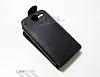 Huawei U8800 Ideos X5 Siyah Kapakl Deri Klf - Resim: 1