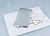 Huawei Y6 ii Simli Silver Silikon Klf - Resim: 1