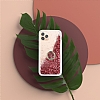 iPhone 11 Pro Max Simli Sulu Yzk Tutuculu Rose Gold Rubber Klf - Resim: 1