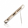ibacks Armour iPhone 6 / 6S Standl Alminyum Silver Klf - Resim: 4