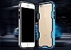 ICON iPhone 6 / 6S Gold Silikon Kenarl effaf Rubber Klf - Resim: 4