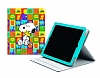 iLuv Snoopy Folio iPad 2 / iPad 3 / iPad 4 Standl Yan Kapakl Krmz Deri Klf - Resim: 3