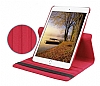 iPad 10.2 (2021) 360 Derece Dner Standl Rose Gold Deri Klf - Resim: 2
