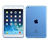 iPad 2 / 3 / 4 effaf Mavi Silikon Klf - Resim: 1