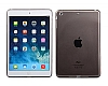 iPad 2 / 3 / 4 effaf Siyah Silikon Klf - Resim: 1
