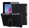 iPad 2 / 3 / 4 Ultra Sper Koruma Standl Siyah Klf - Resim: 4
