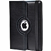 iPad 2 / iPad 3 / iPad 4 360 Derece Dner Standl Siyah Deri Klf - Resim: 10
