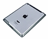 iPad 2 / iPad 3 / iPad 4 Siyah Silikon Kenarl effaf Rubber Klf - Resim: 1