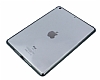 iPad Air Siyah Silikon Kenarl effaf Rubber Klf - Resim: 1