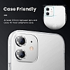 iPhone 12 6.1 in Tal Silver Kamera Lens Koruyucu - Resim: 5