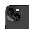 iPhone 15 Plus Metal Siyah Kamera Lens Koruyucu - Resim: 1