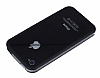 iPhone 4 / 4S Bumper ereve Siyah Klf - Resim: 3
