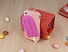 Eiroo iPhone 4 / 4S Pembe Dondurma Silikon Klf - Resim: 1
