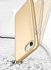 iPhone 4 / 4S Tam Kenar Koruma Rose Gold Rubber Klf - Resim: 3