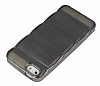 iPhone SE / 5 / 5S Bubble effaf Siyah Silikon Klf - Resim: 3