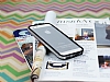 iPhone SE / 5 / 5S Silikon Bumper ereve Siyah Klf - Resim: 2