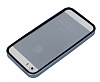 Eiroo Fly Hybrid iPhone SE / 5 / 5S Silikon Bumper ereve Mavi Klf - Resim: 2