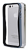 Eiroo Fly Hybrid iPhone SE / 5 / 5S Silikon Bumper ereve Mavi Klf - Resim: 4