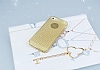 iPhone SE / 5 / 5S Iltl Gold Silikon Klf - Resim: 1