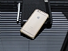 iPhone 6 / 6S Seramik Tal Metal Bumper ereve Gold Klf - Resim: 1