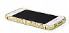 iPhone SE / 5 / 5S Seramik Tal Metal Bumper ereve Gold Klf - Resim: 6