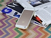 iPhone SE / 5 / 5S Silikon Bumper ereve Gold Klf - Resim: 2