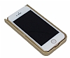 iPhone SE / 5 / 5S Standl Manyetik Kapakl Full Koruma Gold Klf - Resim: 4
