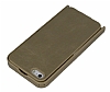 iPhone SE / 5 / 5S Standl Manyetik Kapakl Full Koruma Gold Klf - Resim: 3