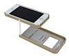 iPhone SE / 5 / 5S Standl Manyetik Kapakl Full Koruma Gold Klf - Resim: 6