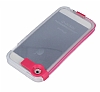 iPhone SE / 5 / 5S USB Lightning Kablolu Pembe Rubber Klf - Resim: 8