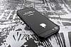 iPhone SE / 5 / 5S Silikon Bumper Siyah ereve Klf - Resim: 2