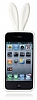 iPhone SE / 5 / 5S Tavan Beyaz Silikon Klf - Resim: 2