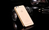 iPhone 6 / 6S Gold Kenarl effaf Rubber Klf - Resim: 3