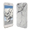 iPhone 6 / 6S Granit Grnml Siyah Silikon Klf - Resim: 1