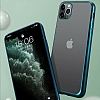 iPhone 6 / 6S Siyah Kenarl Mat Silikon Klf - Resim: 5