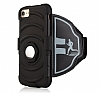 iPhone 6 / 6S Kol Band zellikli Ultra Koruma Siyah Klf - Resim: 7