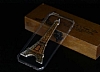 iPhone 6 / 6S Sulu Gold Eiffel Silikon Klf - Resim: 3