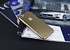 iPhone 6 Plus / 6S Plus Metalik Gold Silikon Klf - Resim: 2