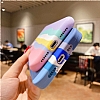 iPhone 6 / 6S Rainbow Lansman Pembe Silikon Klf - Resim: 2