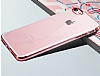 iPhone 6 / 6S Rose Gold ereveli effaf Silikon Klf - Resim: 2
