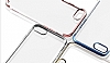iPhone 6 / 6S Silver ereveli effaf Silikon Klf - Resim: 5