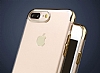 iPhone 6 / 6S Silver ereveli effaf Silikon Klf - Resim: 2