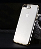 iPhone 6 / 6S Silver ereveli effaf Silikon Klf - Resim: 1