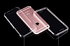 iPhone 6 / 6S Tam Koruma effaf Siyah Rubber Klf - Resim: 1
