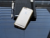 iPhone 6 / 6S Gold Metal Kenarl Desenli Kristal Klf - Resim: 1