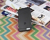 iPhone 6 / 6S Metal Tulu effaf Siyah Silikon Klf - Resim: 2