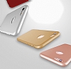 iPhone 6 Plus / 6S Plus Tam Kenar Koruma Gold Rubber Klf - Resim: 6